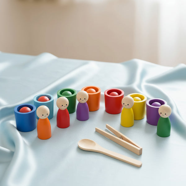 PipoColores™ | Juego Montessori de Clasificación por Colores