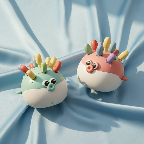 Pufi el Pez™ | Puzzle Montessori de Madera con Números