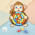 Monito Max™ y Eli la Elefanta™ | Juego de Diana Infantil con Pelotas de Velcro