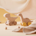 DinoRueda™ | Coche Montessori de Madera con Dinosaurio -